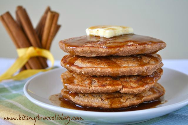 Snickerdoodle Protein Pancakes 