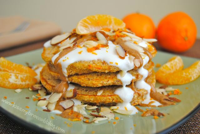 Clementine Carrot Pancakes - 4