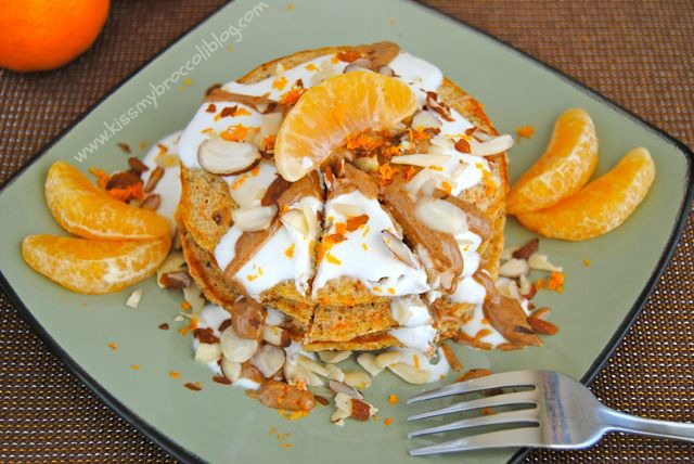 Clementine Carrot Pancakes - 7