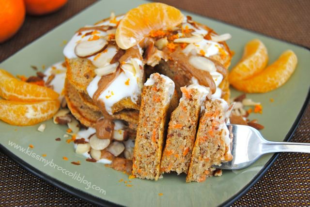Clementine Carrot Pancakes - 8