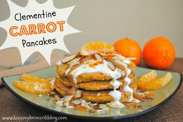 Clementine Carrot Pancakes - Label