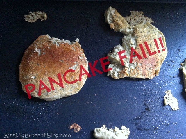 Coconut Pancake Fail