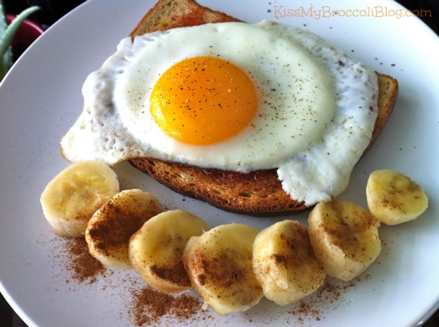 Toast Egg & Banana