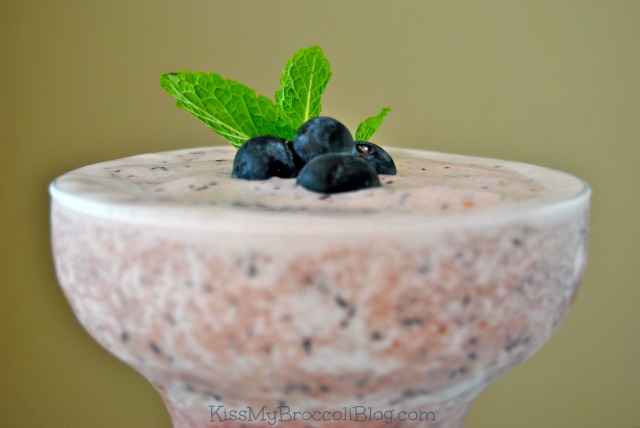 Blueberry Watermelon Mint Smoothie 2