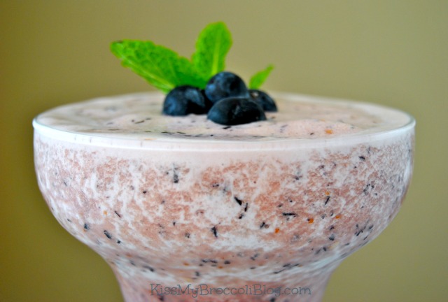 Blueberry Watermelon Mint Smoothie 3