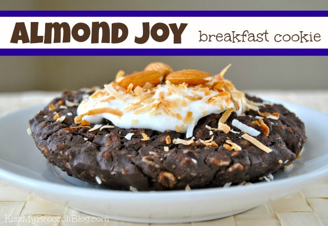 Almond Joy Breakfast Cookie Title
