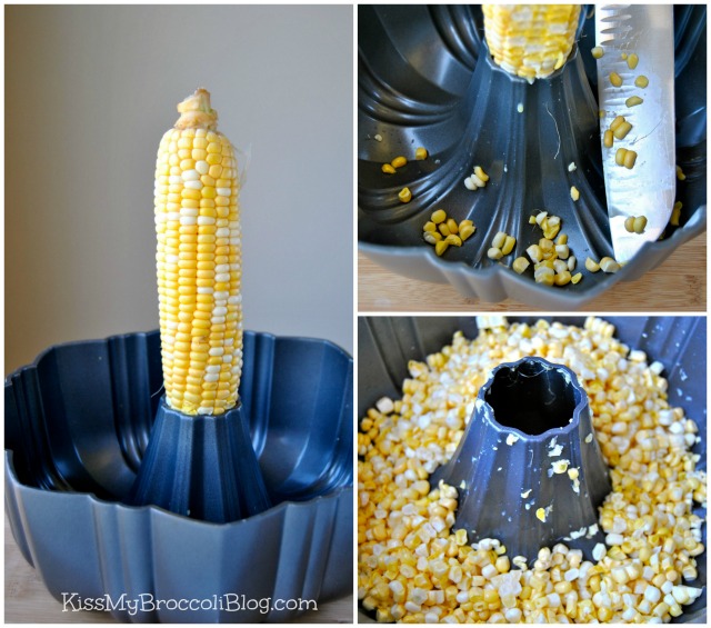 How To Easily Remove Corn from the Cob!