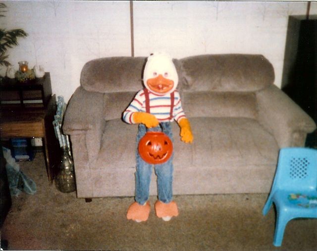 Me as Howard the Duck