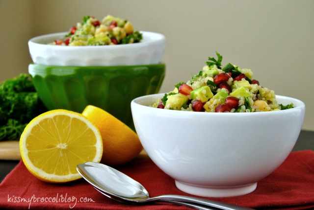 Looking for inspiration to clean up your diet after the holidays Well look no further, this superfood salad is guaranteed to get your new year off to a fresh and HEALTHY start! Detox Quinoa Salad from www.kissmybroccoliblog.com