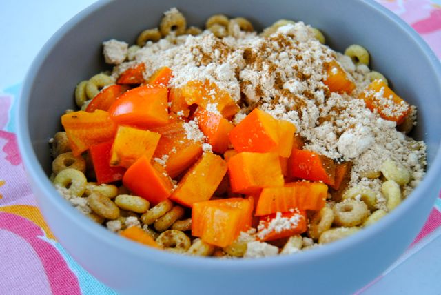 Cereal with Persimmon & Peanut Flour