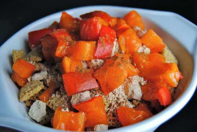 Cereal with Peanut Flour and Persimmon
