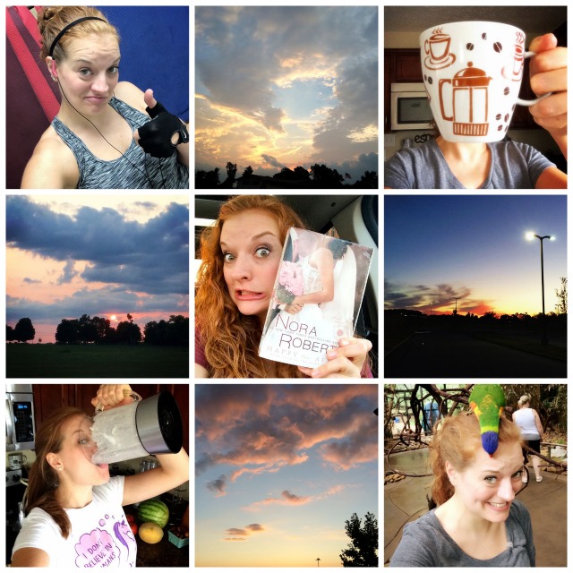 July - Selfies & Sunsets
