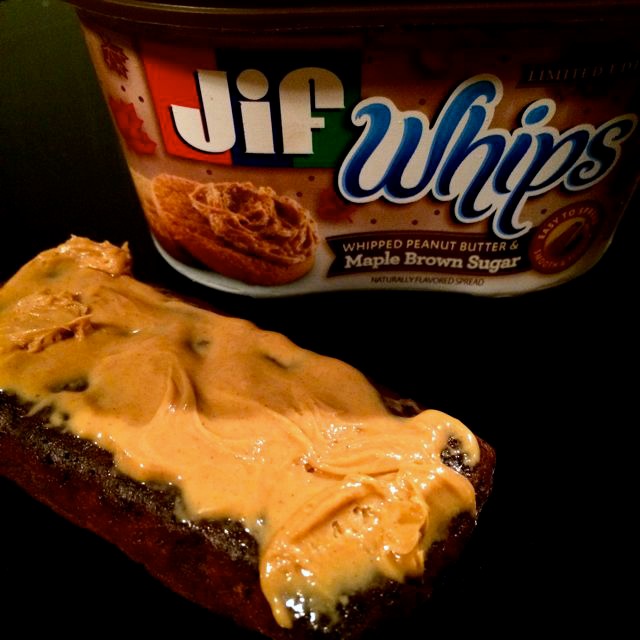 Chocolate Chunk Quest Bar with JIF Whips Peanut Butter