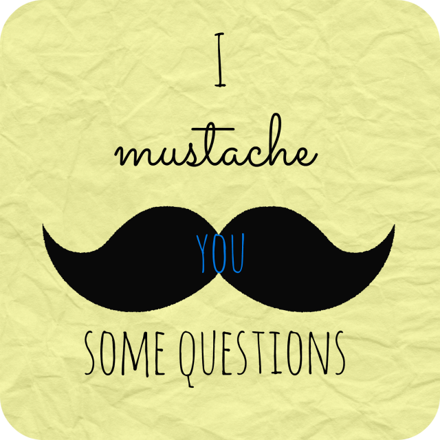 Mustache Questions