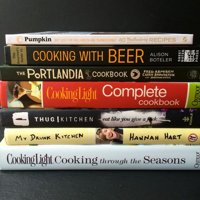 Cookbooks.