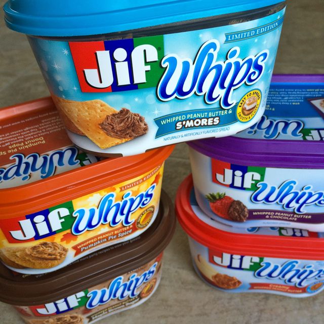 JIF Whips Peanut Butter Collection