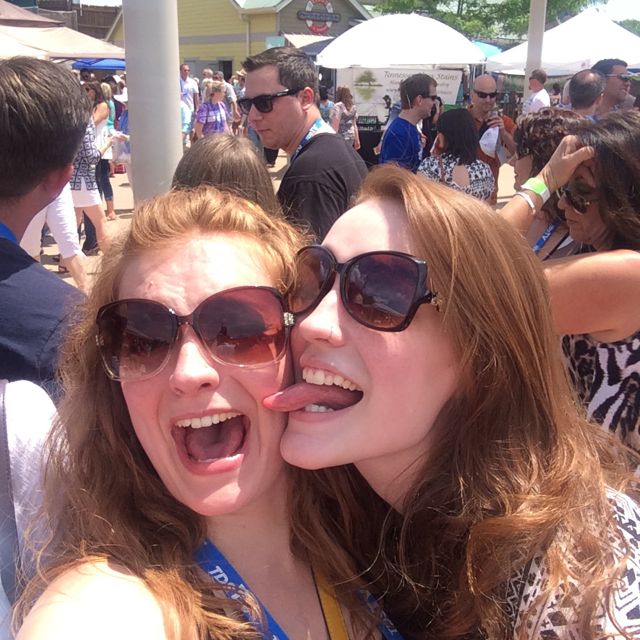 Wine Fest Sister Selfie